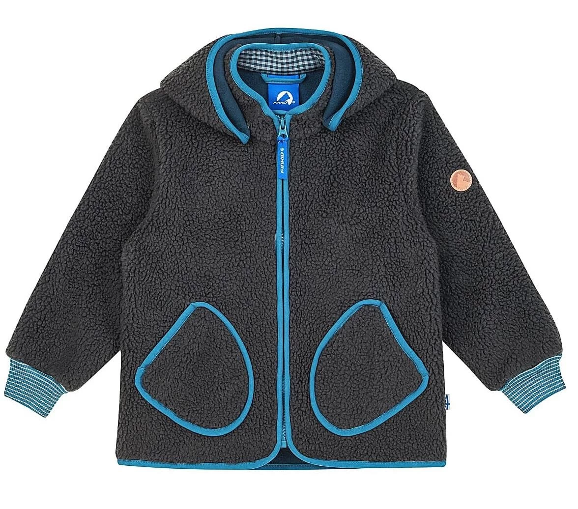 Finkid TONTTU NALLE Fleecejacke Zip-In Innenjacke Aus Teddyfleece 3 Finkid TONTTU NALLE Fleecejacke Zip-In Innenjacke Aus Teddyfleece