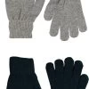 Celavi Kinder Handschuhe Wolle 2 Paar Im Set Fingerhandschuhe Magic