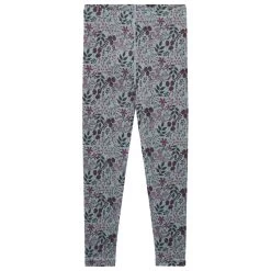 Hust & Claire Mädchen Leggings Wolle-Seide Wiesenblumen