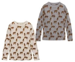 Hust & Claire Funktionsshirt Wolle-Seide Mit Tiger -Kindermode – Einfach machen. hustandclaire tiger shirt alle 1280x1280 1