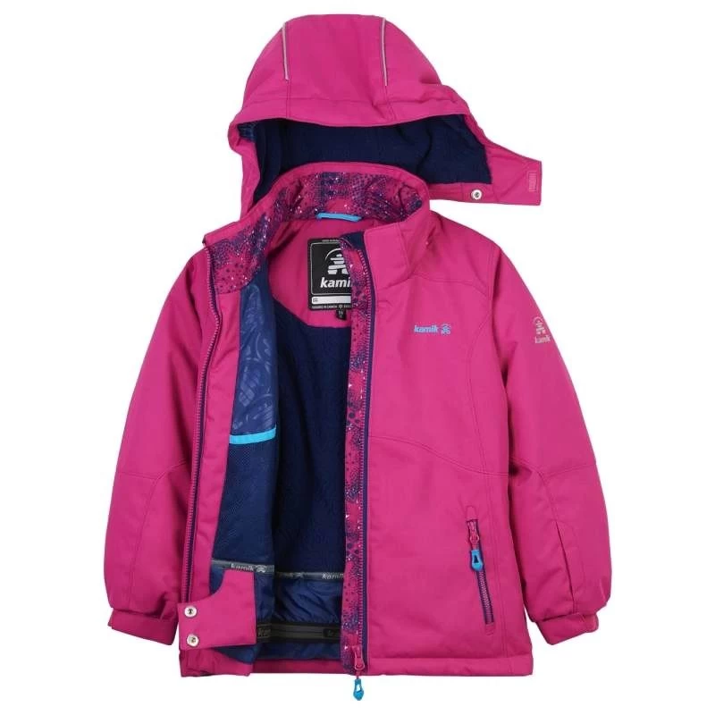 Kamik MAEVE Mädchen Winterjacke Pink 4 Kamik MAEVE Mädchen Winterjacke Pink – Bild 2