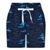 Color Kids Jungen Badeshorts Haifische Beach Bermuda
