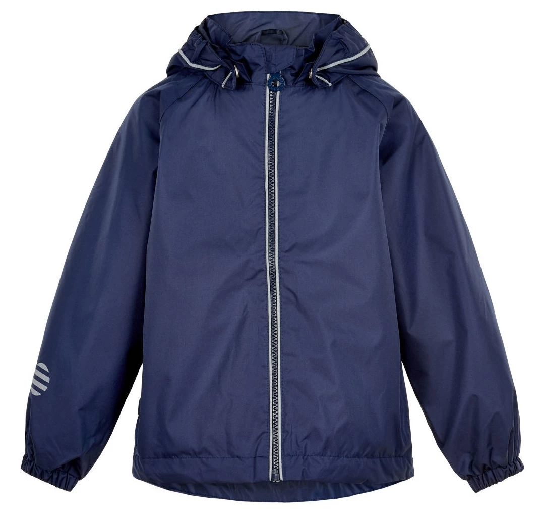 Minymo Kinder Regenjacke Navy Atmungsaktiv