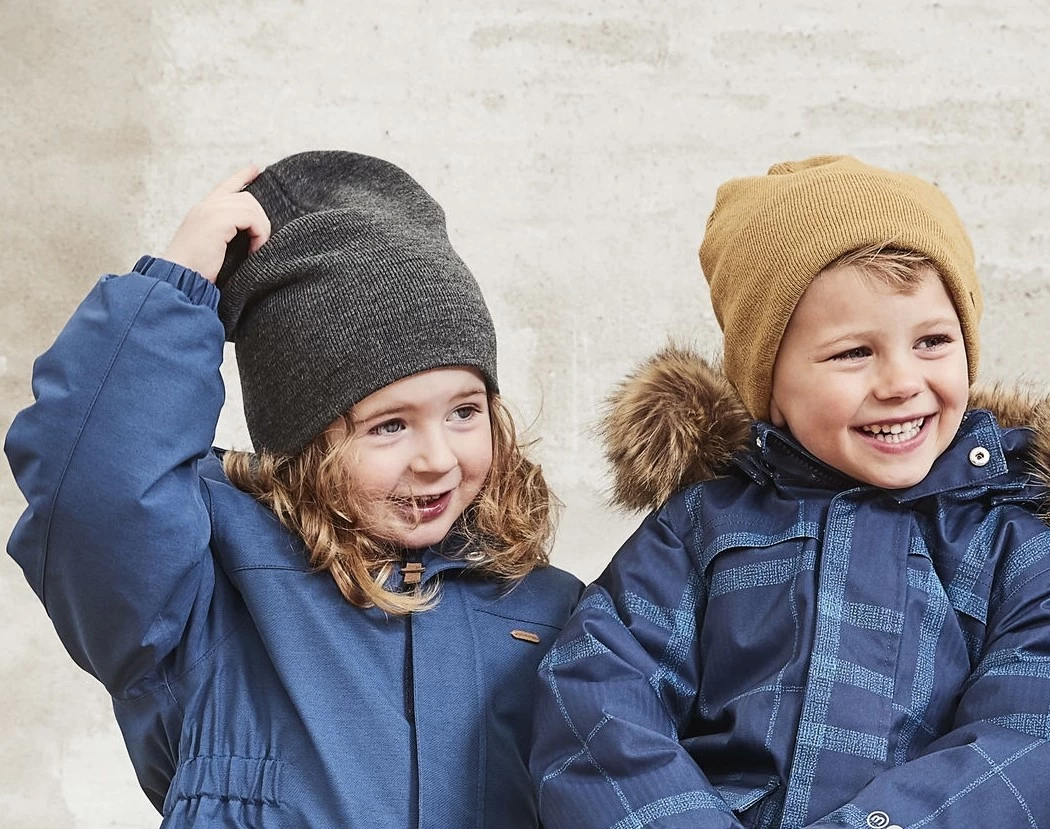 Minymo Kinder Wintermütze Strickmütze Mit Wolle 5 Minymo Kinder Wintermütze Strickmütze Mit Wolle – Bild 3