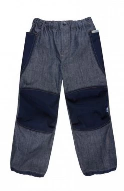 Finkid KUU Denim Jeans Outdoorhose Knieverstärkt