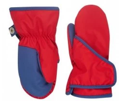 Finkid Lapanen Red/denim Thermo Handschuhe Fäustlinge Wasserfest