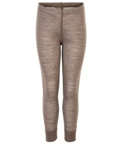 Celavi Warme Leggings Wolle Braun Melliert