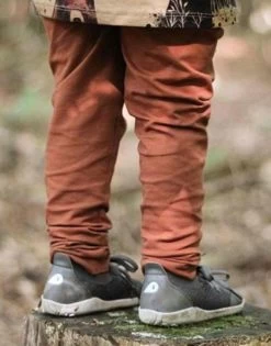 Walkiddy Jerseyhose Leggings Basic Uni Biobaumwolle GOTS -Kindermode – Einfach machen. legins kastanie 1 1280x1280