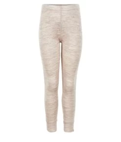 Celavi Leggings Schurwolle Sandbeige Melange