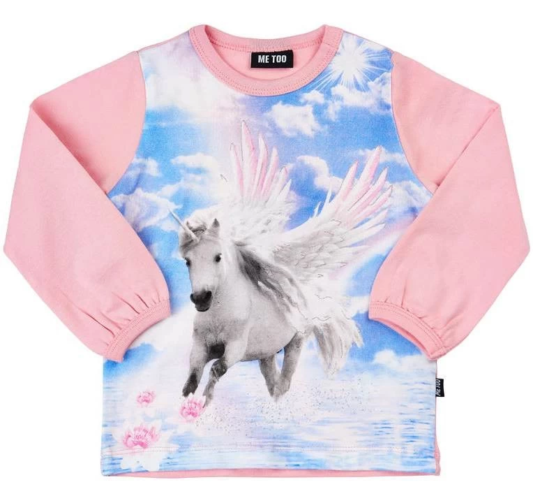 Mädchen Langarmshirt Rosa Einhorn Longsleeve 3 Mädchen Langarmshirt Rosa Einhorn Longsleeve