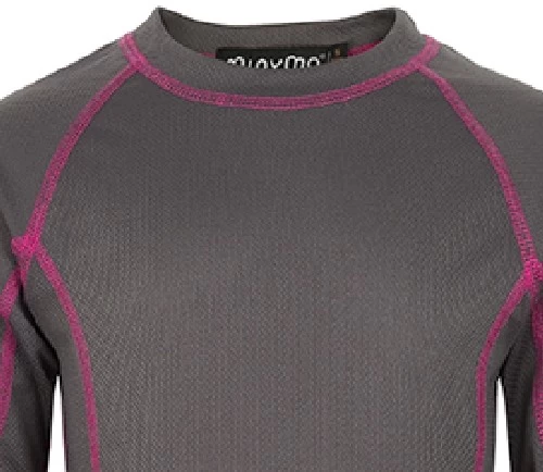 Minymo Mädchen Funktionsunterwäsche Grau/pink SPORTS 4 Minymo Mädchen Funktionsunterwäsche Grau/pink SPORTS – Bild 2