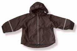 Minymo Kinder Outdoorjacke Braun Driz1 Atmungsaktiv