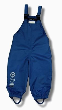 Minymo Regenhose JAZZ62 Surf Blue Atmungsaktiv Mit Trägern