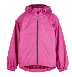 Minymo Mädchen Regenjacke Pink Atmungsaktiv