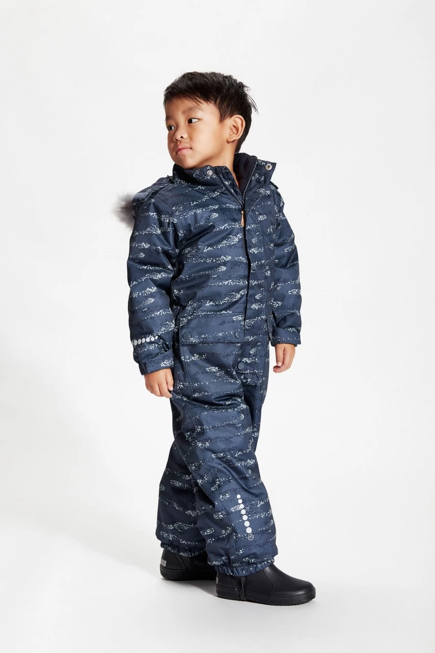Minymo Jungen Schneeanzug Ombre Blue Pattern Herringbone 4 Minymo Jungen Schneeanzug Ombre Blue Pattern Herringbone – Bild 2
