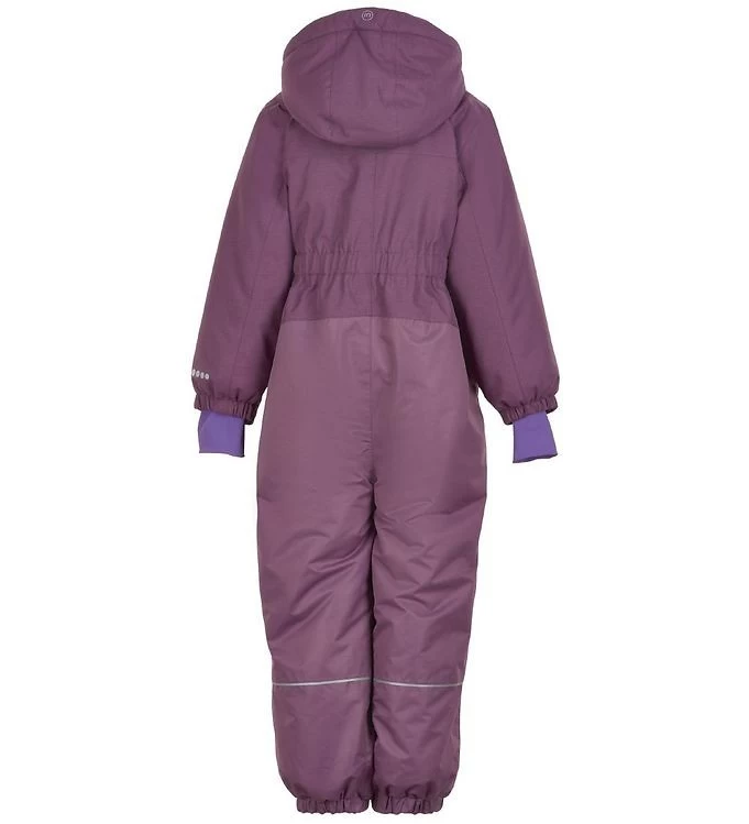 Minymo Mädchen Schneeanzug Lila Wasserdicht Mit Verstärkungen 4 Minymo Mädchen Schneeanzug Lila Wasserdicht Mit Verstärkungen – Bild 2