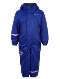 Minymo Kinder Skianzug Royalblau Uni Wasserdicht