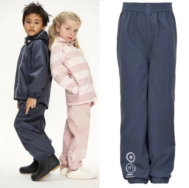 Minymo Softshellhose India Ink Graublau 4 Minymo Softshellhose India Ink Graublau – Bild 2