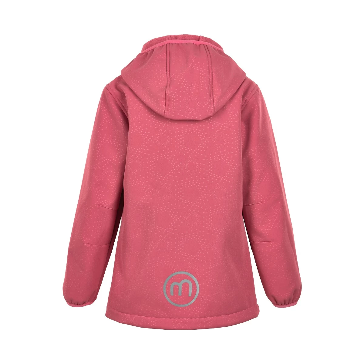 Minymo Mädchen Softshelljacke Rose Pünktchen 4 Minymo Mädchen Softshelljacke Rose Pünktchen – Bild 2