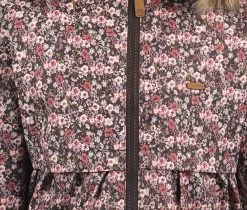 Minymo Mädchen Winterjacke Blümchen Wasserdicht -Kindermode – Einfach machen. minymo winterjacke blumen detail 1280x1280