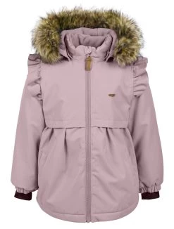 Minymo Mädchen Winterjacke Elderberry Wasserdicht Misty Rose