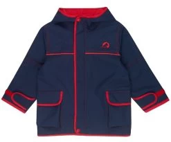 Finkid Jacke Tuulis Navy/red Zip In Outdoorjacke Atmungsaktiv
