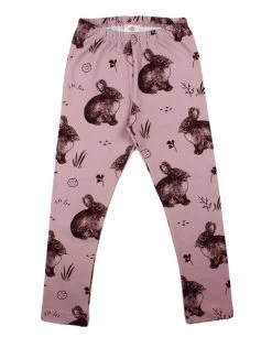 Walkiddy Leggings Cute Rabbits Biobaumwolle