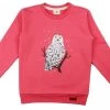 Walkiddy Mädchen Sweatshirt Pink Schnee-Eule Biobaumwolle -Kindermode – Einfach machen. walkiddy sweati schnee eule pink 1280x1280 1