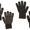 Celavi Wollhandschuhe Schwarz/grau Geringelt Doppelpack 2 Paar Fingerhandschuhe -Kindermode – Einfach machen. wollhandschuhe 3955 106 1280x1280